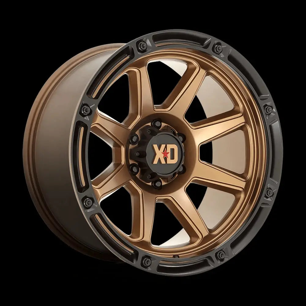 Felg Xd863 Matte Bronze W/ Black Lip Xd Series 20x10 Et-18 5x127