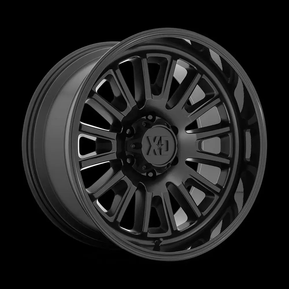 Felg Xd864 Rover Satin Black W/ Gloss Black Lip Xd Series 20x10 Et-18 6x139.7