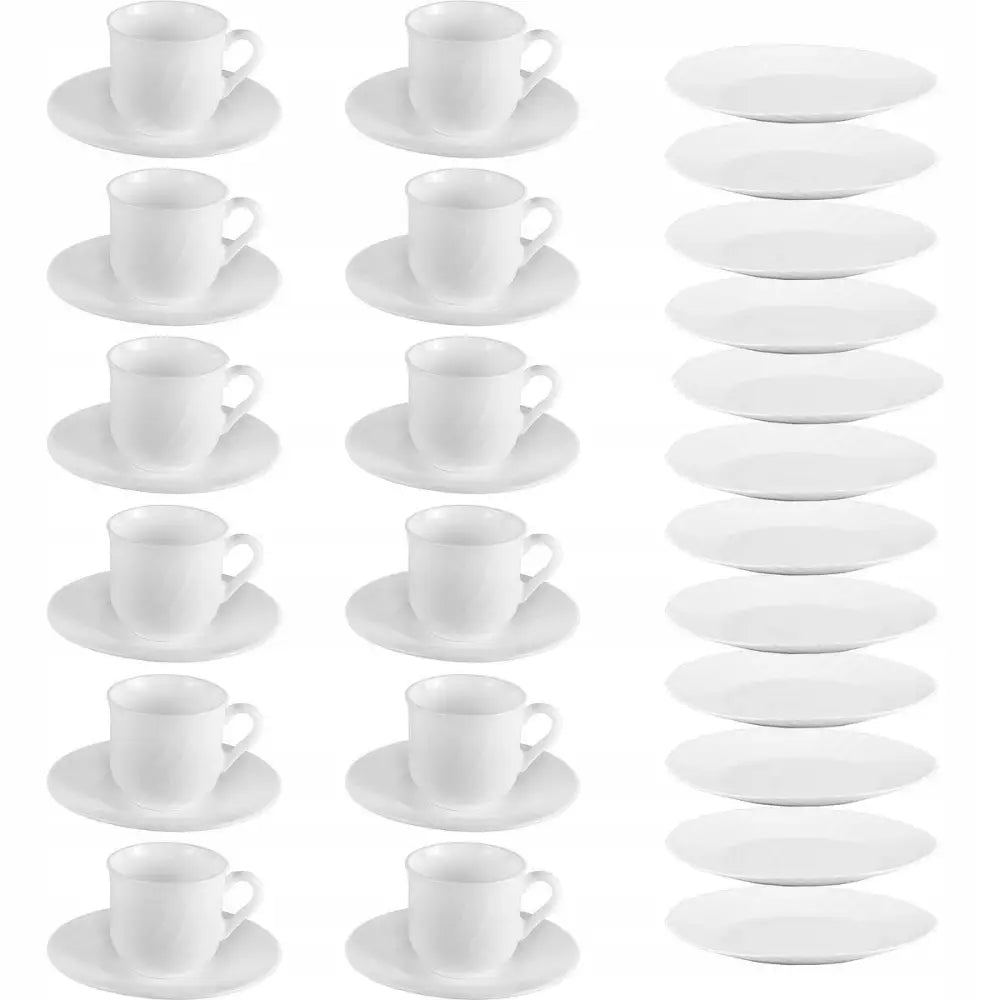 Frokost- og Kaffeservise Sett for 12 Personer Bormioli Rocco 36 Deler