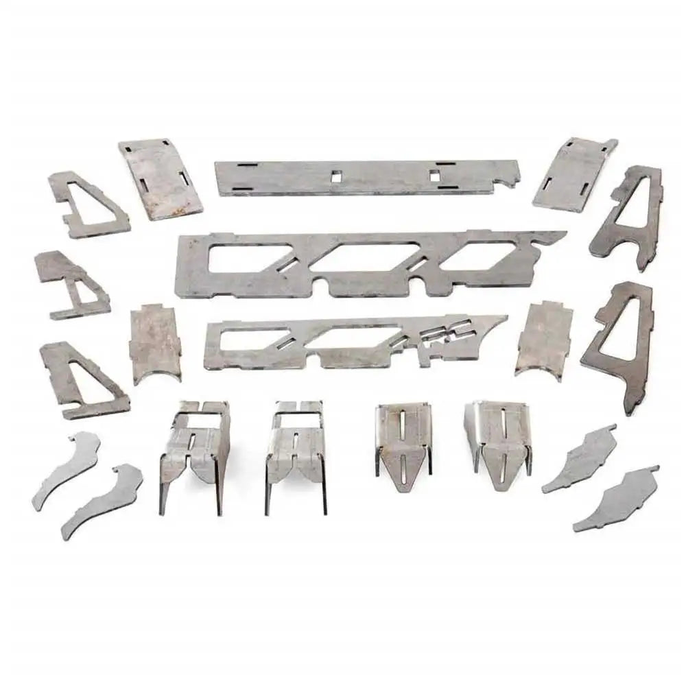 Front Dana30 Brobeskyttelsessett Rough Country - Jeep Wrangler Jk 4 d 07-18