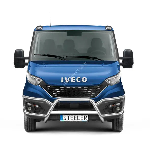 Frontbøyle Iveco Daily 19- Ec Godkjent med Tverrør og Lys Beskyttelse