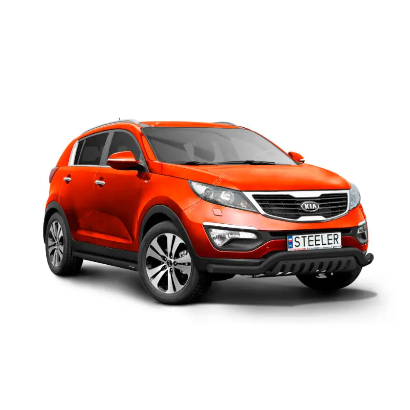 Frontbøyle Kia Sportage 10-15 Ec Godkjent Lav med Plate