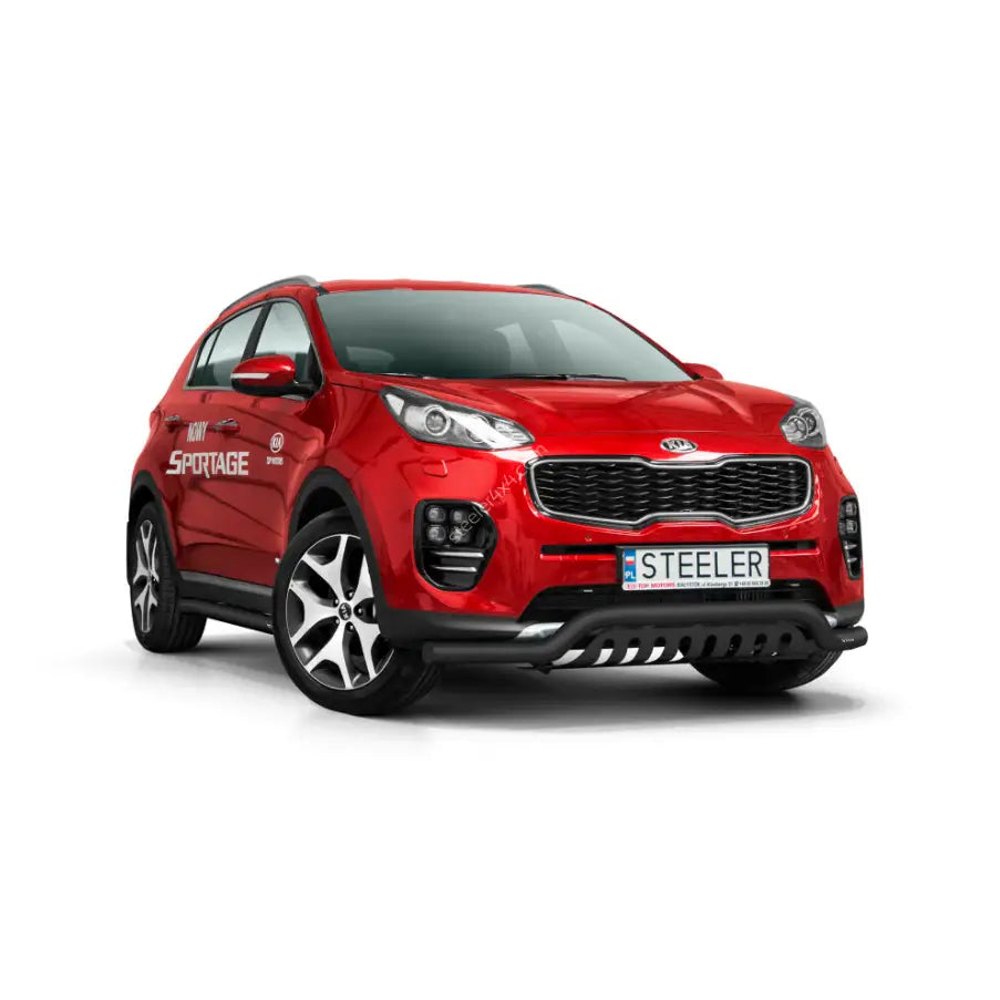 Frontbøyle Kia Sportage 18-21 Ec Godkjent Lav med Plate