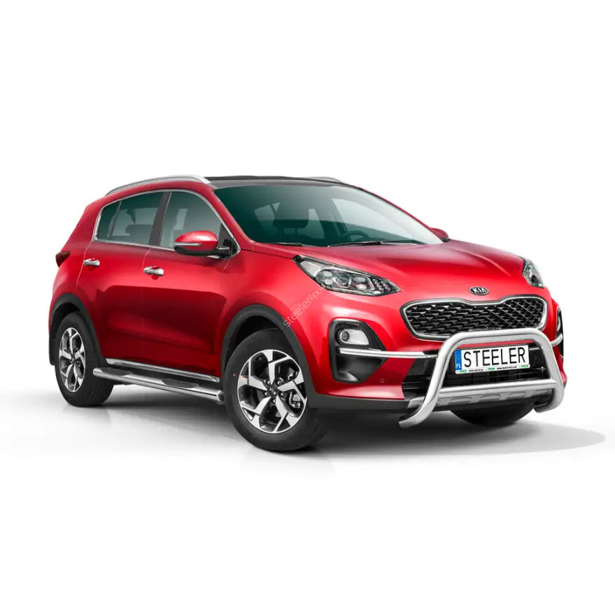 Frontbøyle Kia Sportage 18-21 Ec Godkjent med Tverrør