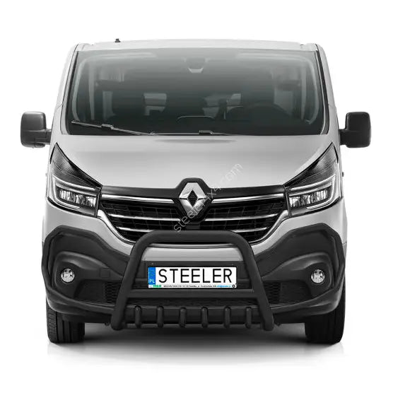 Frontbøyle Renault Trafic 19-21 Ec Godkjent med Grill