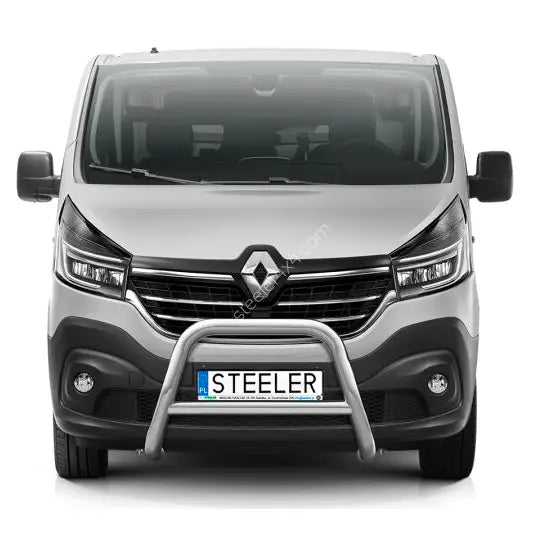 Frontbøyle Renault Trafic 19-21 Ec Godkjent med Tverrør