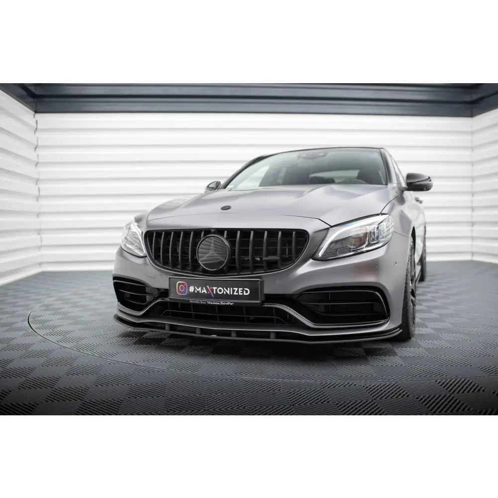 Frontleppe Street Pro med Flaps Mercedes-amg C63 Sedan / Estate W205 Facelift