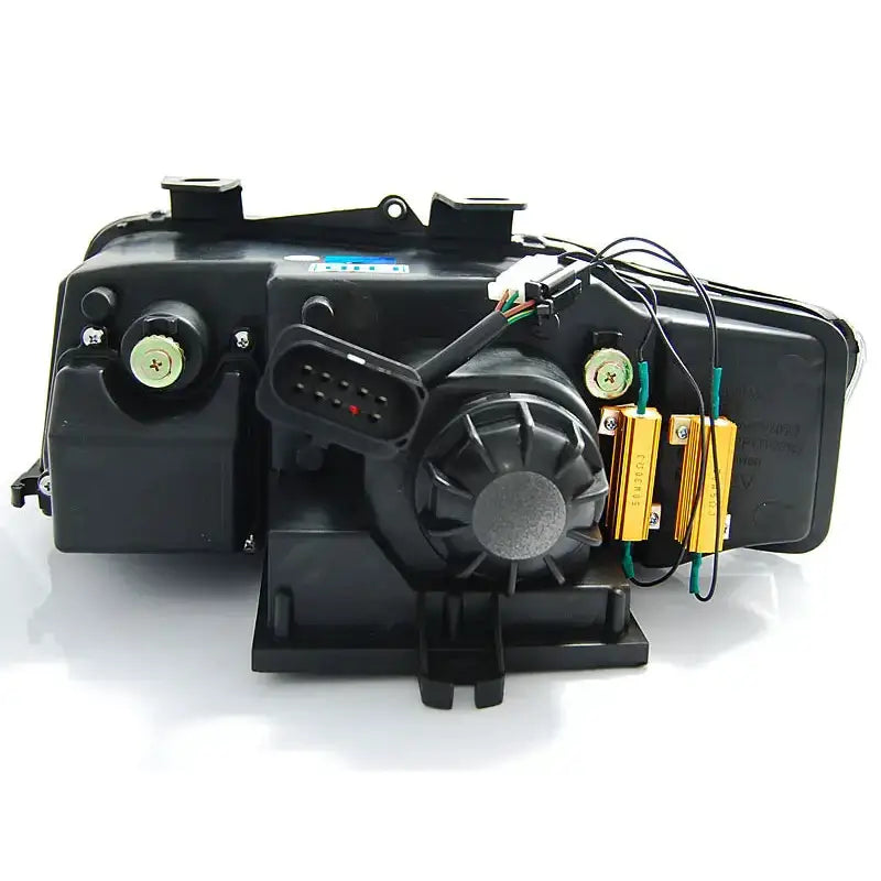 Frontlykter Audi A4 10.00-10.04 Led P21w Tube Lights Black
