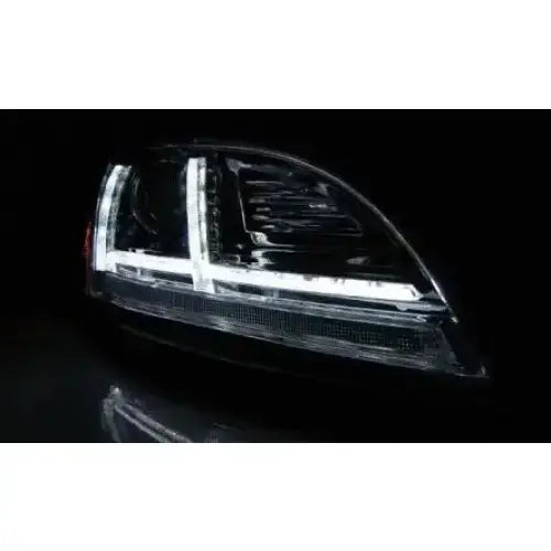 Frontlykter Audi Tt 10-14 8j Chrome Led Seq Hid Afs Drl