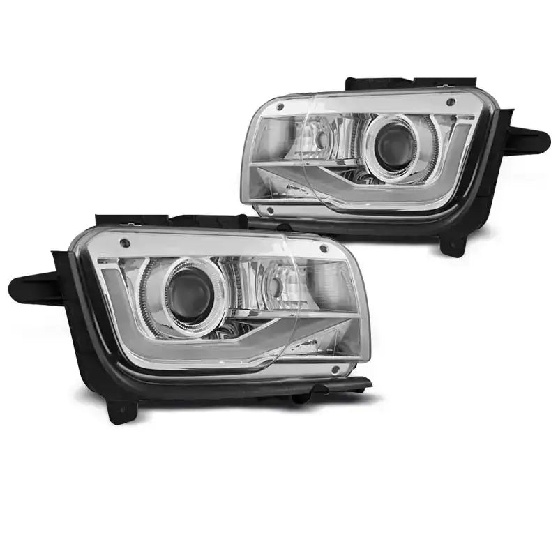 Frontlykter Chevrolet Camaro 09-13 Tube Light Chrome