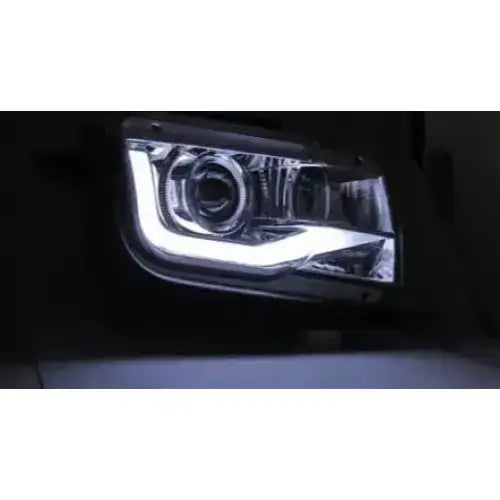 Frontlykter Chevrolet Camaro 09-13 Tube Light Chrome