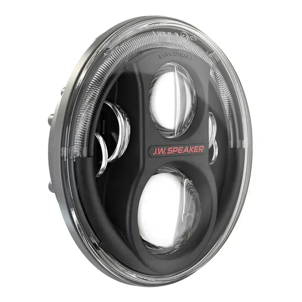 Frontlykter Led Jw Speaker 8700 Evo J2 Black Jeep Wrangler Jk