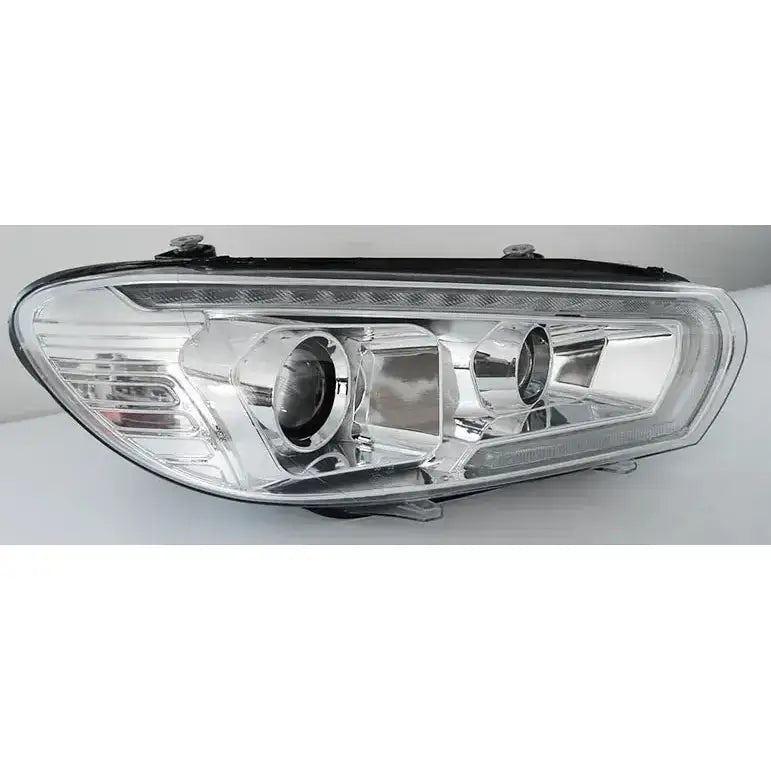 Frontlykter Tube Seq Led Chrome - Volkswagen Scirocco 08-14