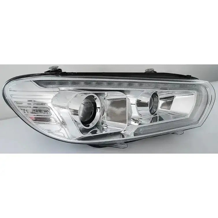 Frontlykter Xenon Tube Seq Led Chrome - Volkswagen Scirocco 08-14