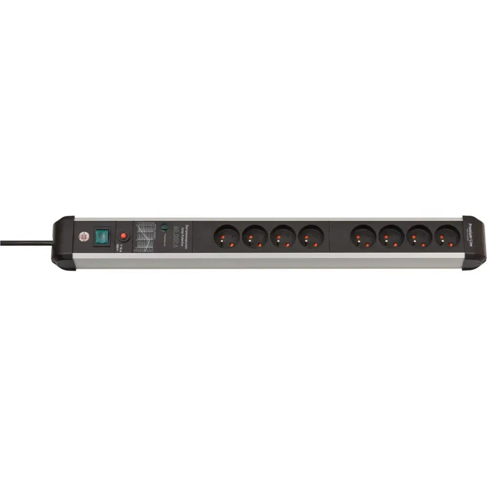 Grenuttak med Overspenningsvern Premium-protect-line 60000a 8-veis 3m