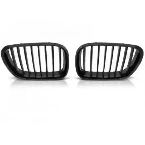 Grill Bmw X5 E53 09.99-10.03 Glosy Black-black Frame