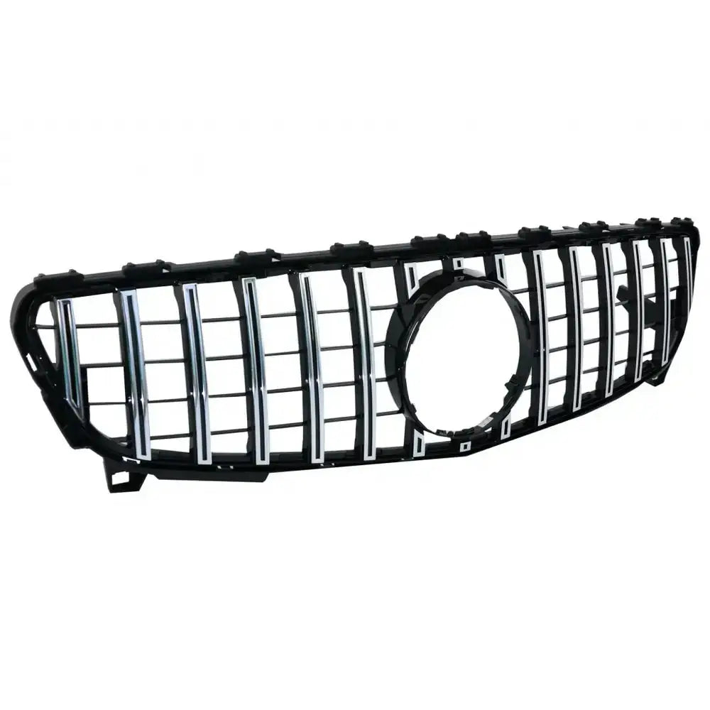 Grill Mercedes A-class W176 Facelift 15-18 A45 Gt-r Panamericana Design Black / Chrome
