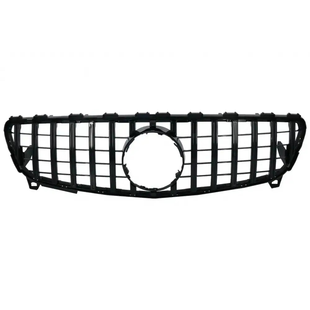 Grill Mercedes A-class W176 Facelift 15-18 A45 Gt-r Panamericana Design All Black V.2