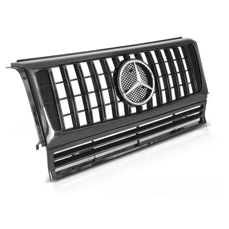 Grill Mercedes W463 90-14 Glossy Black W464 G63 Look