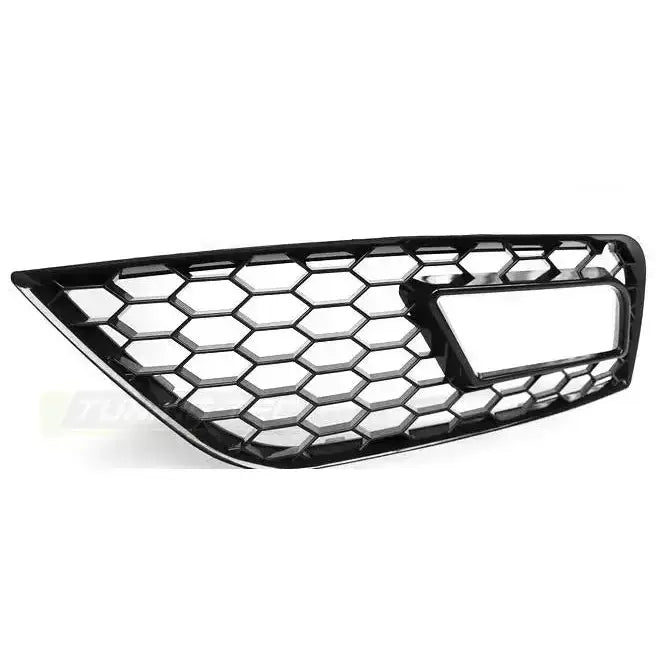 Grill Tåkelysdeksel - Audi A4 (b8) 11.11-15 Glossy Black