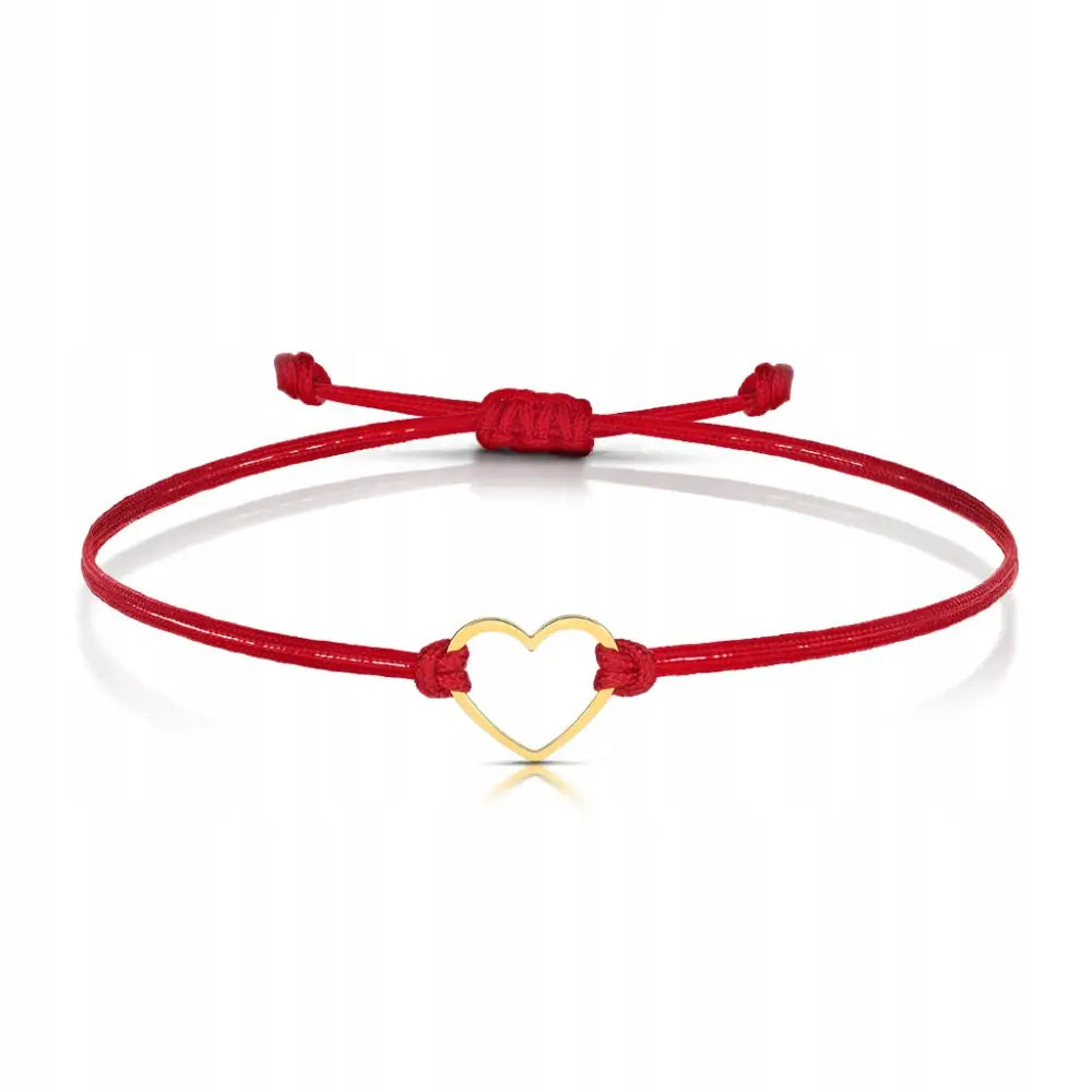 Armbånd Dame Gullarmbånd med Hjerte og Charms - 585 Gull