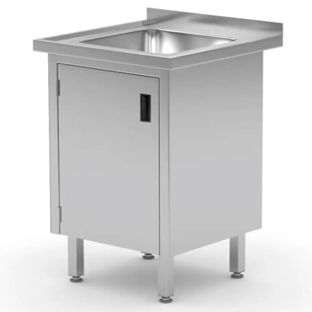 Hendi 813546 Industriell Servantkum med Skap - 60x70x85 Cm