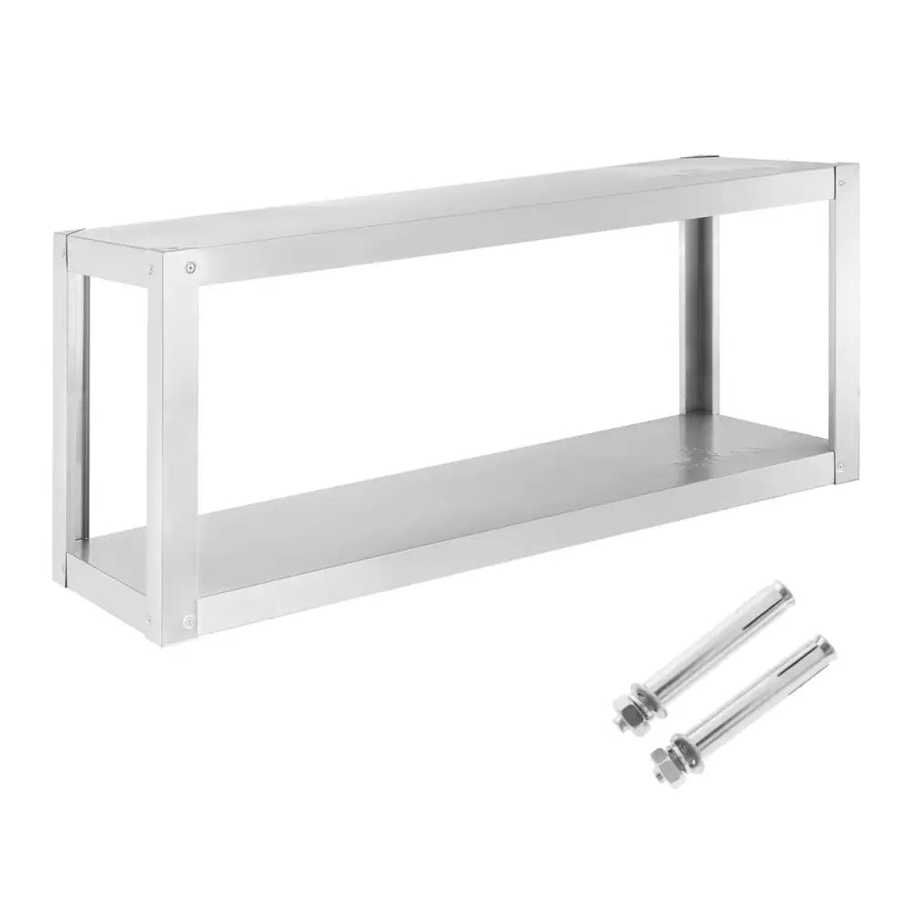 Hengende Dobbelt Veggmontert Hylle 38 x 120 x 50 Cm av Royal Catering