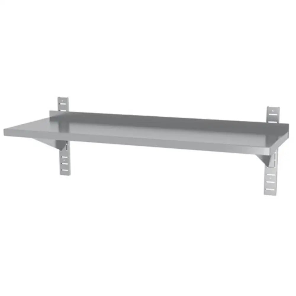Hengende Vippbar Hylling med To Rustfrie Konsoller 60x30 Cm - Hendi 814192
