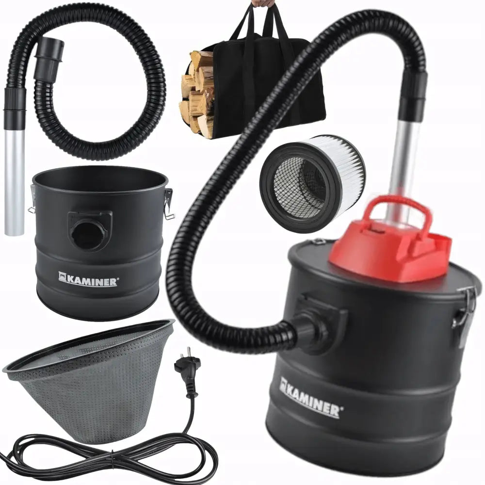 Industristøvsuger med Blower Filter 1200w 18l + Trebærepose