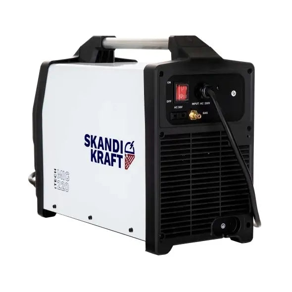 Invertersveiser Mig Skandi Kraft Itech Mig 220 Synergi Puls Spot
