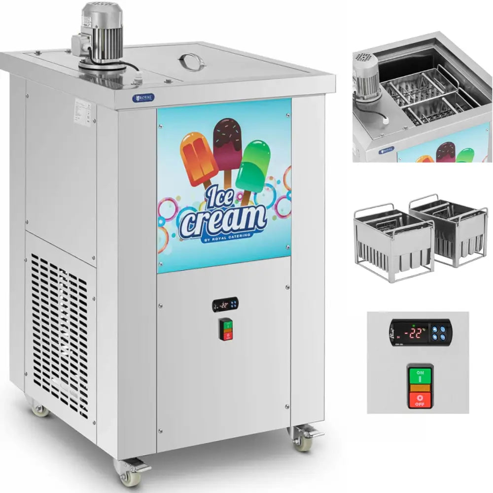 Ismaskin for Popsicle Produksjon 6000 Stk/dag 1400 w