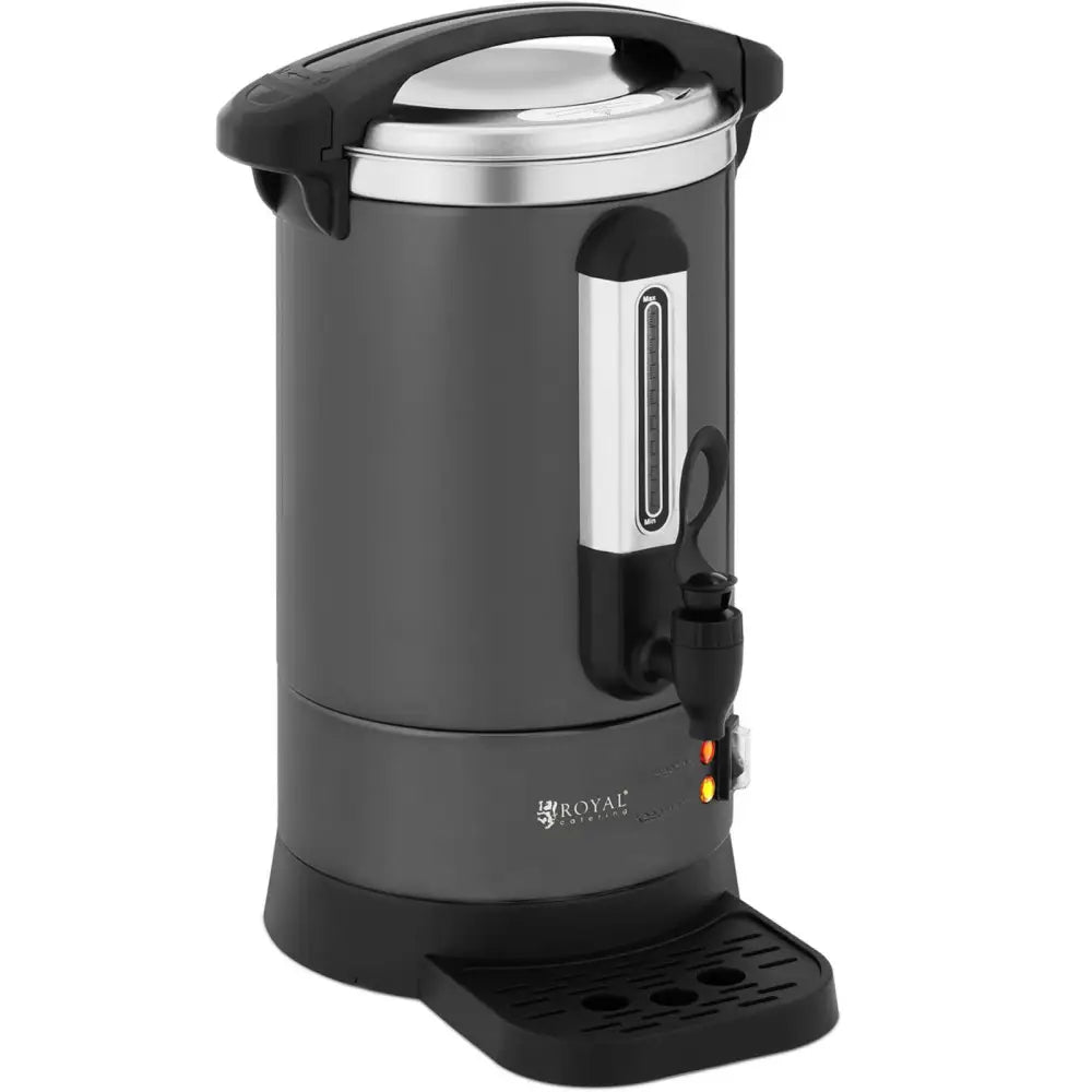 Kaffetrakter for Kaffe og Te med Tappekran og Dryppesmulebrett 6 l 950 w Grå