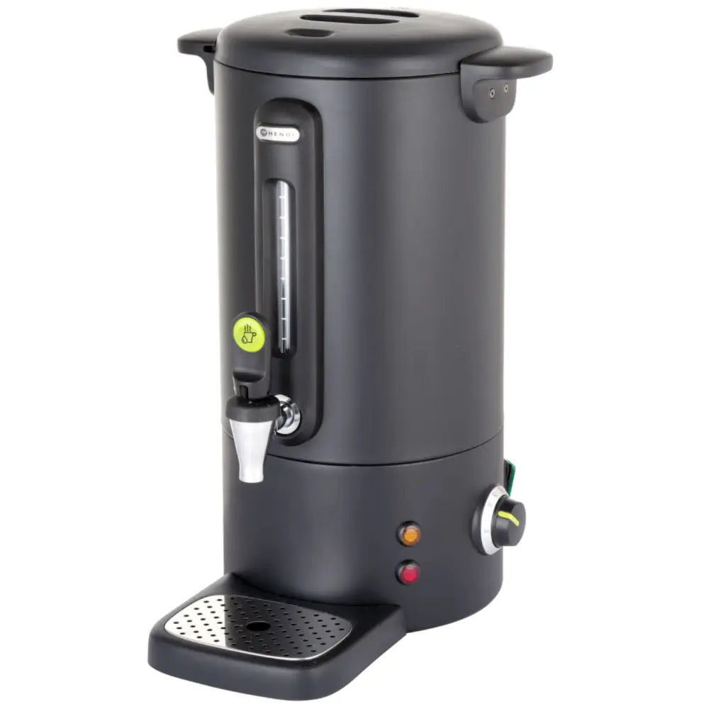 Kaffetrakter med Dryppfri Tappekran Svart Concept Line 10 l - Hendi 211458