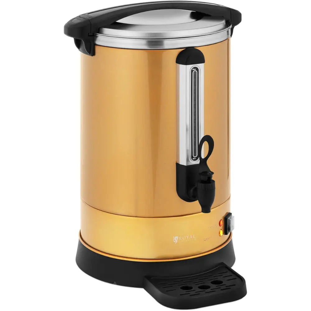 Kaffetrakter med Te Tappekran Dryppebrett 14 l 1500 w Gull
