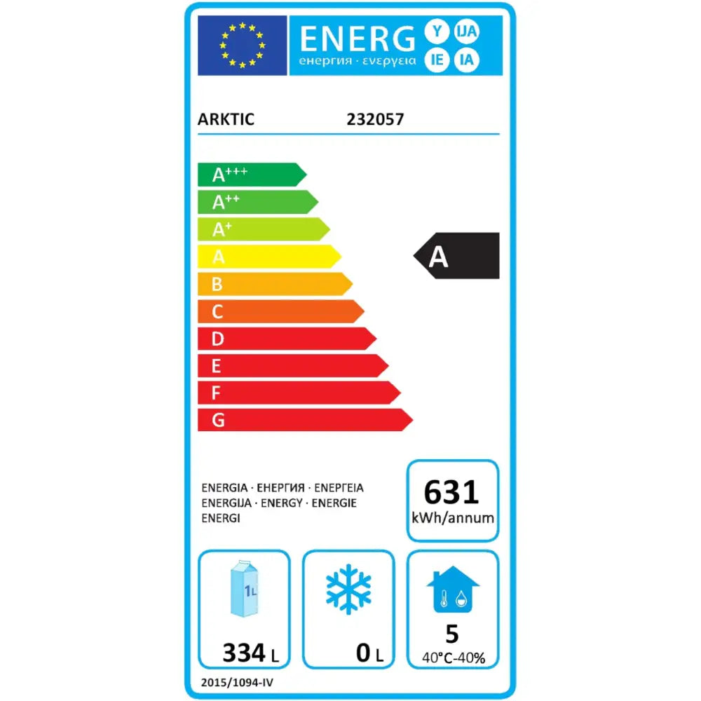Kjølebord Profi Line med Arbeidsbenk 180 Cm -2 / 8c - Hendi 232057.