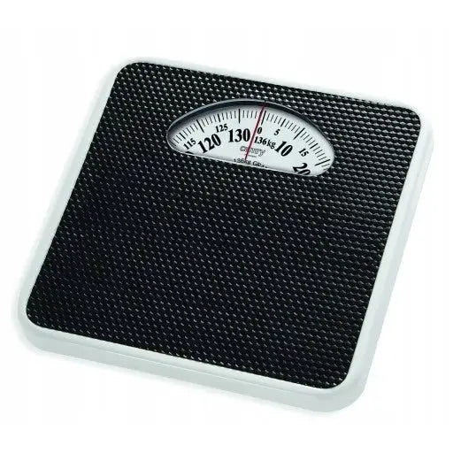 Klassisk Svart Mekanisk Badevekt Analog 136kg Enkel Betjening