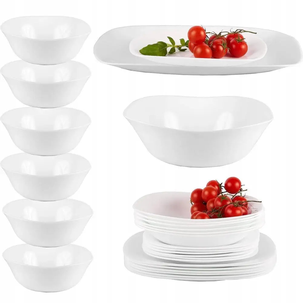 Komplett Parma Middagsservice Sett for 6 Personer 24 Deler
