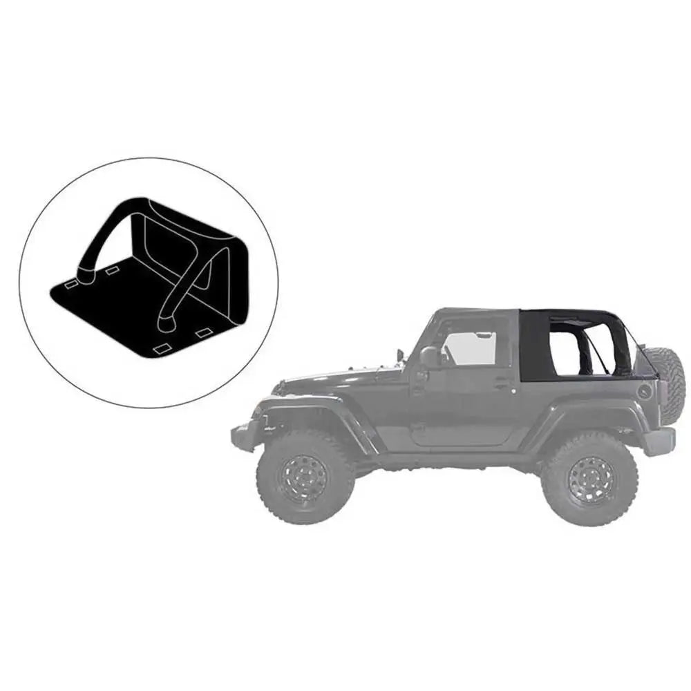 Lastetelt med Sidevegger Suntop til Jeep Wrangler Jk 2 d 07-18