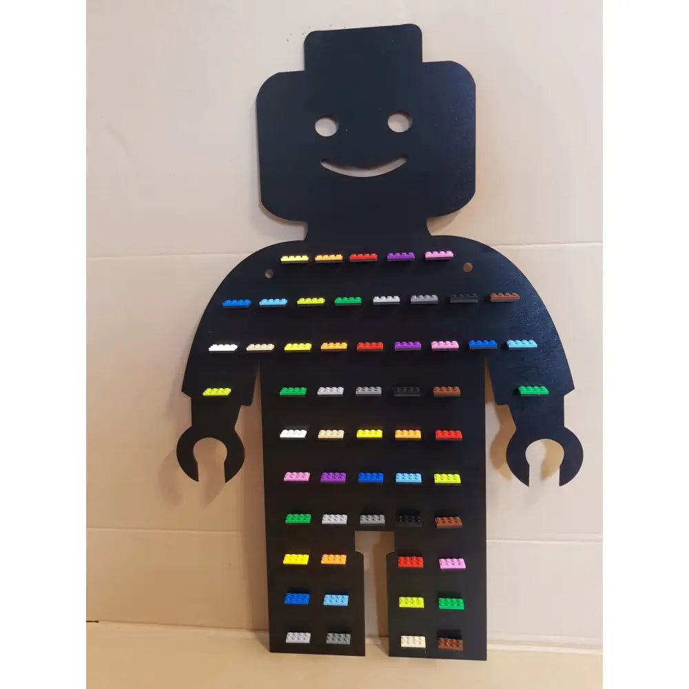 Ludde Xl Hylle for Minifigurer og Klosser 56 Plasser Hylle-system