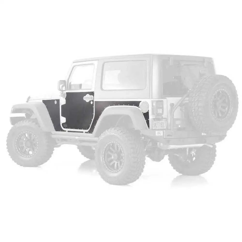 Magnetiske Beskyttelsesplater Smittybilt - Jeep Wrangler Jk 2 d 07-18