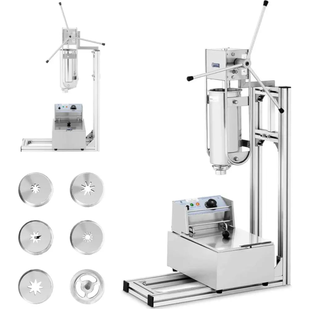 Maskin for Dosering og Steking av Churros 5 l 2500 w