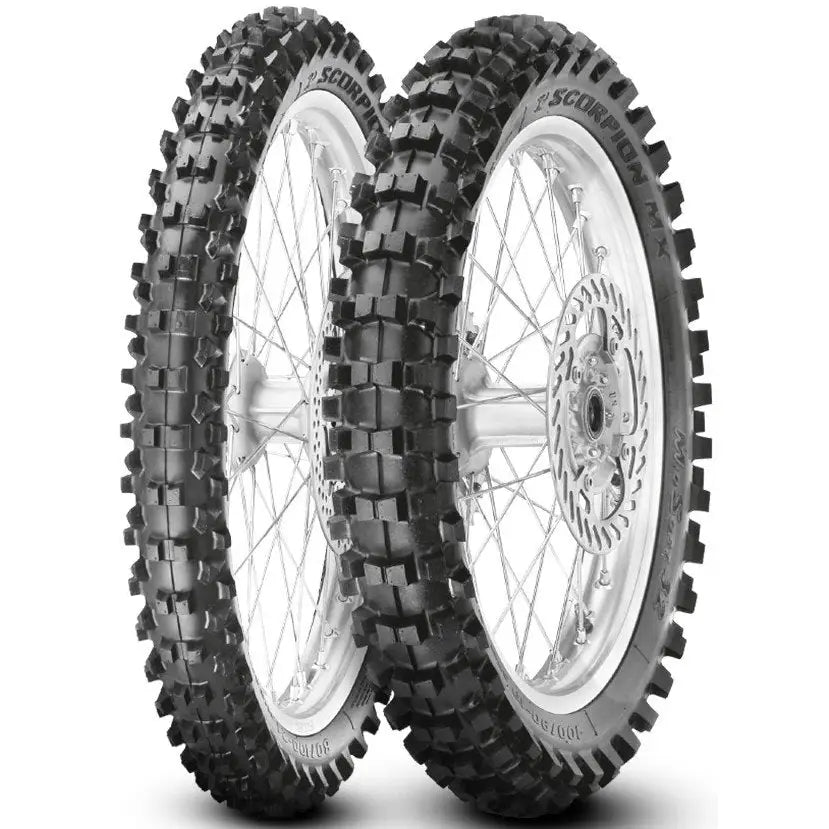 Mc Dekk Pirelli Mx32 Mid Soft 90/100-21 Tt 57 m M/c Mst Front