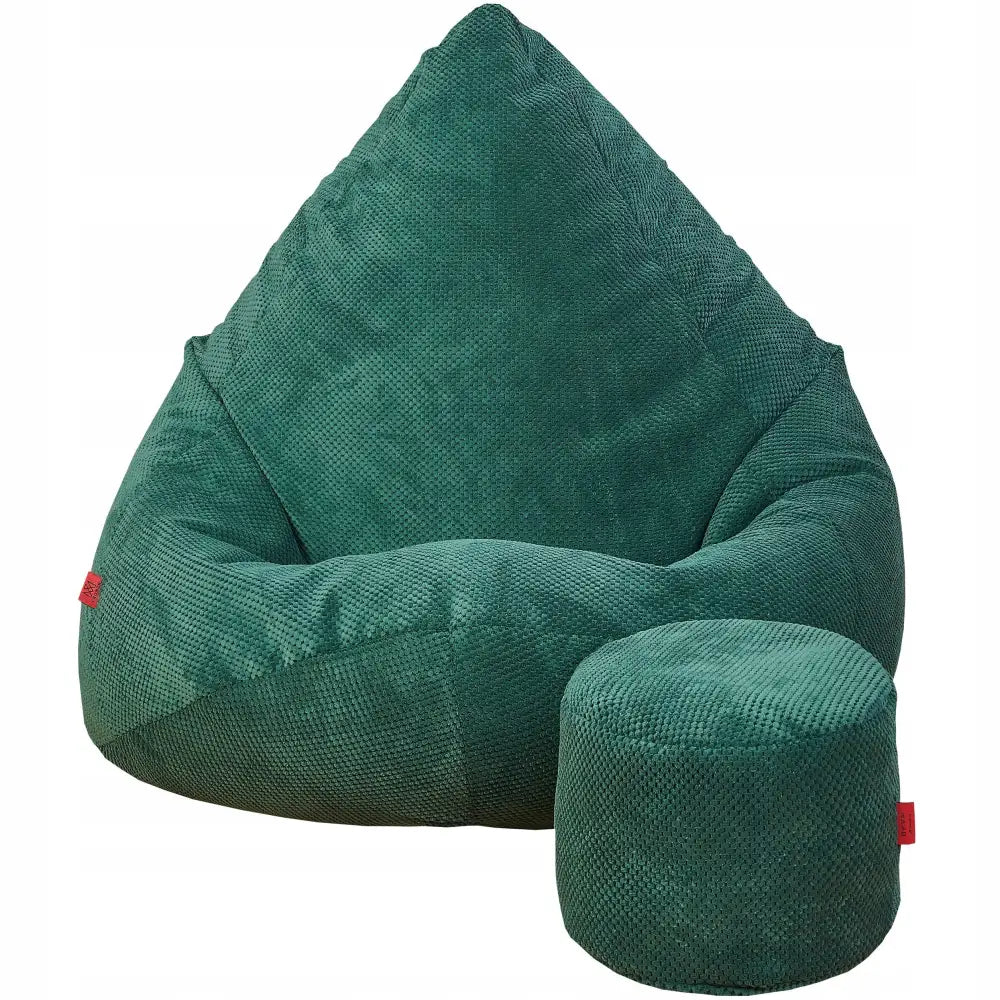 Mega Saccosekk + Gratis | Myk Plysj Beanbag Dot Xxxxl