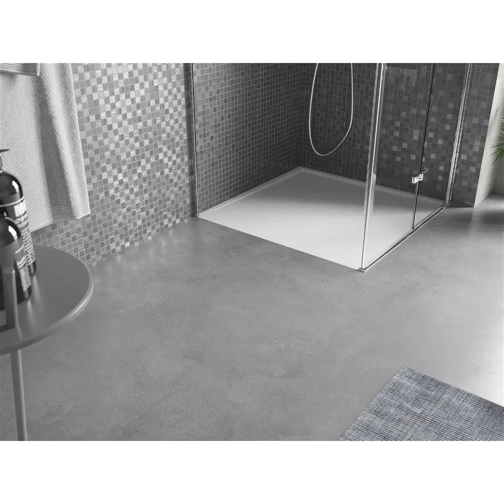 Mexen Amon Dusjbrett Kvadratisk Smc 80x80 Cm Hvit - 4f