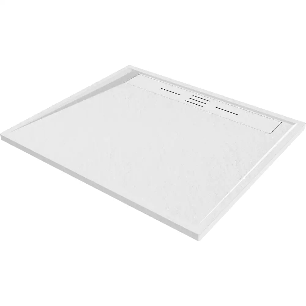 Mexen Amon Rektangulært Dusjbrett Smc 100x90 Cm Hvit - 4f