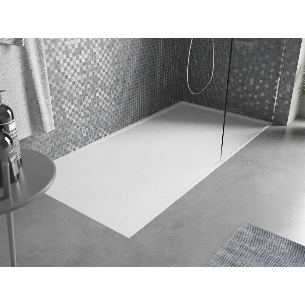 Mexen Amon Rektangulært Dusjbrett Smc 140x80 Cm Hvit - 4f