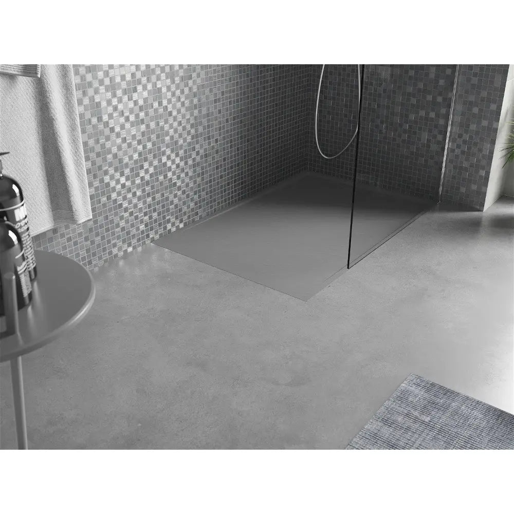 Mexen Amon Rektangulært Smc-dusjbrett 100x80 Cm Grått - 4f