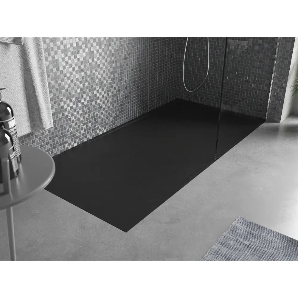 Mexen Amon Rektangulært Smc Dusjbrett 160x80 Cm Svart - 4f