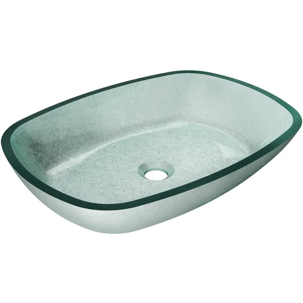 Mexen Araks Glasservant for Benkeplate 54x39 Cm Sølv