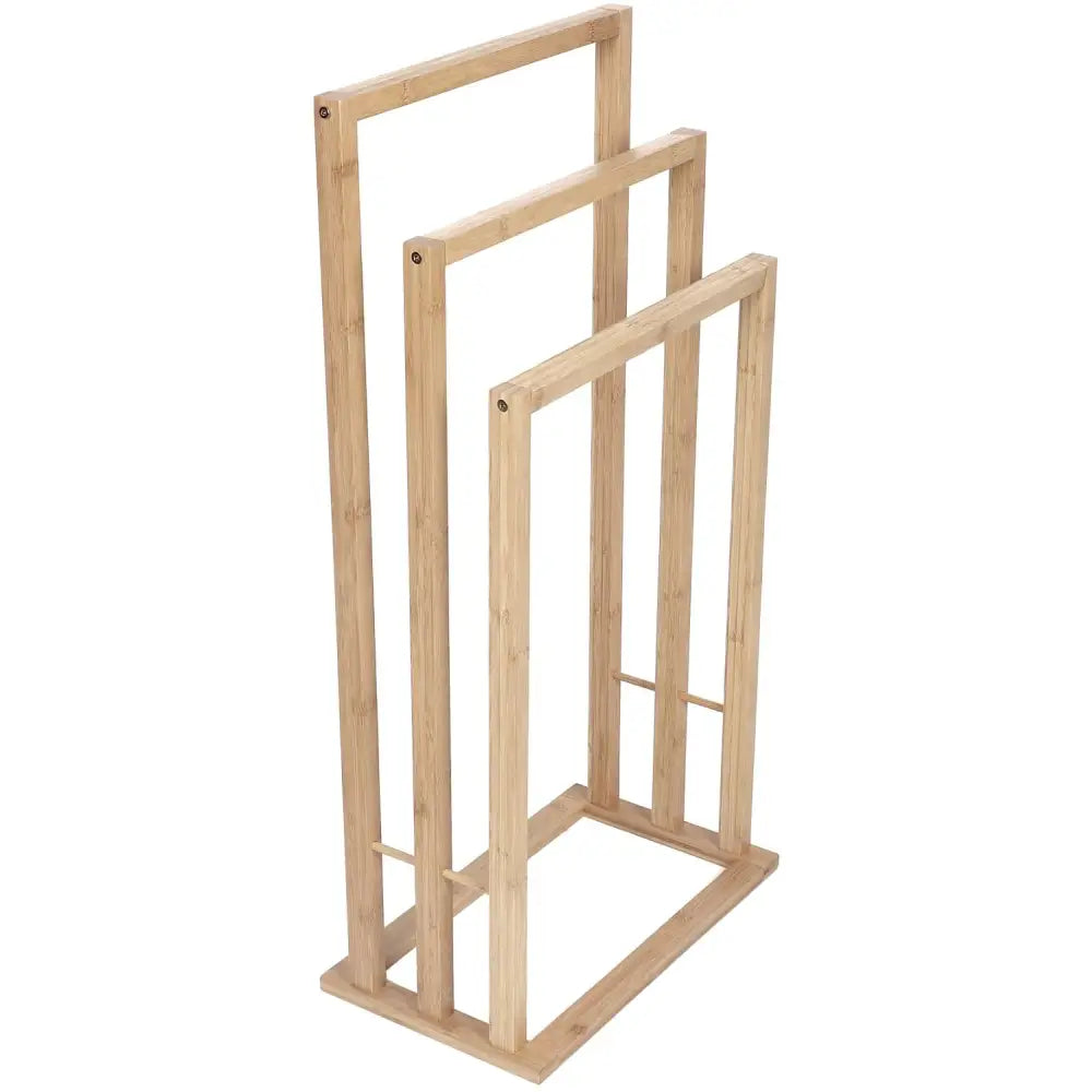 Mexen Bamboo Stående Håndklestativ Naturlig Bambus - 701342